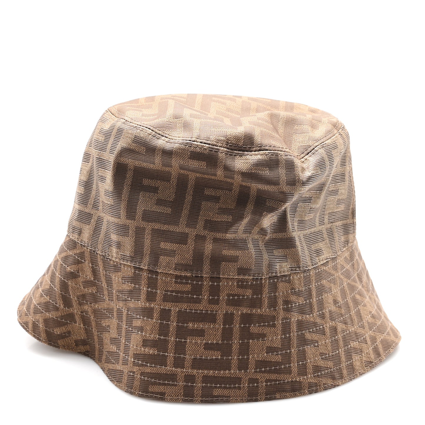 Technical Fabric FF Reversible Bucket Hat S Tobacco Beige