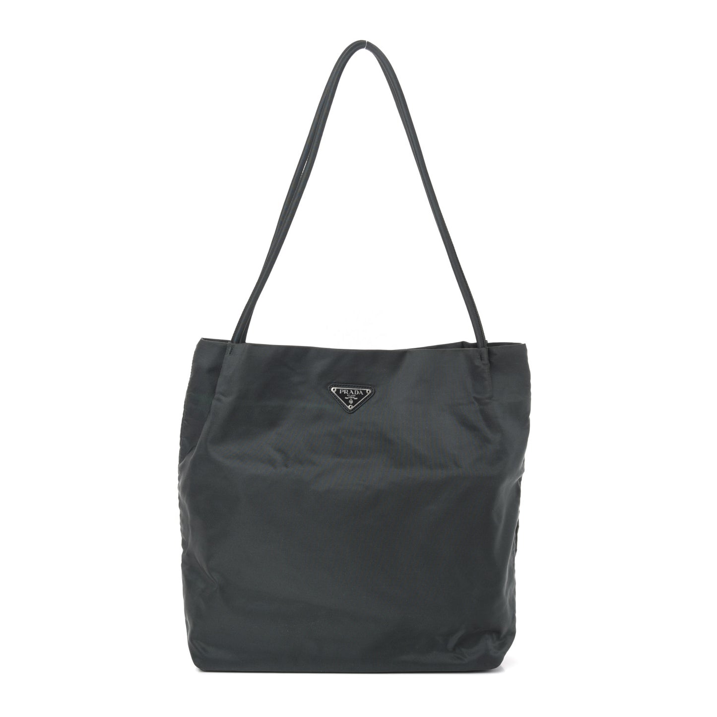 Nylon Vela Shoulder Bag Black