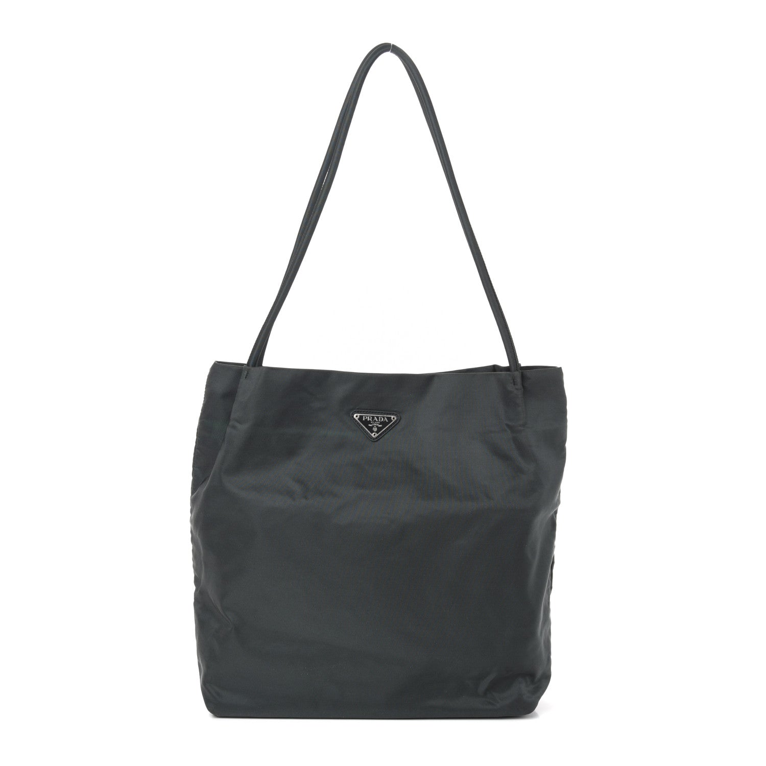 Prada Nylon Vela Shoulder Bag Black 1 of 9
