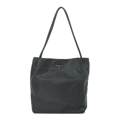 Prada Nylon Vela Shoulder Bag Black 1 of 9