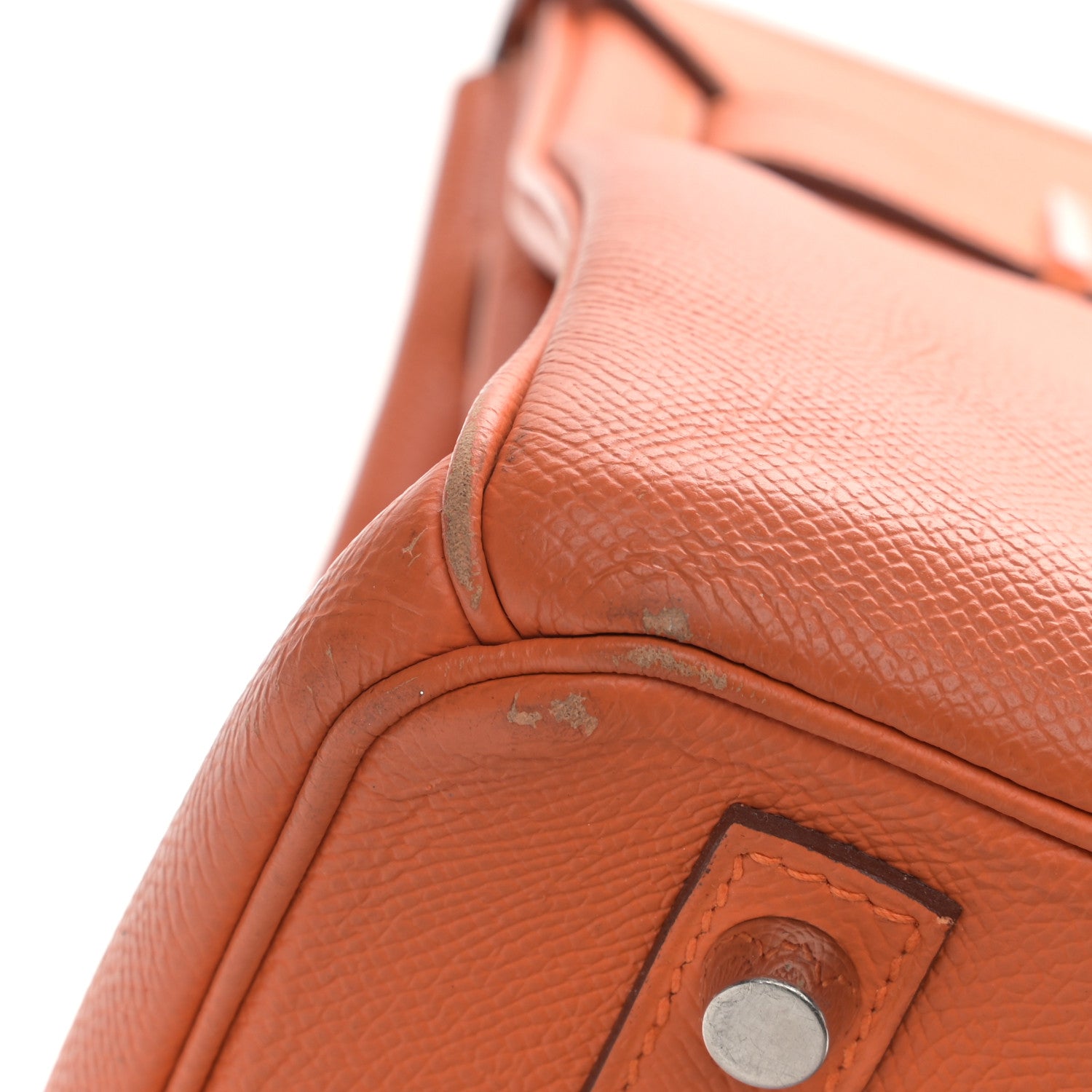 Hermes Epsom Birkin 30 Orange 10 of 24
