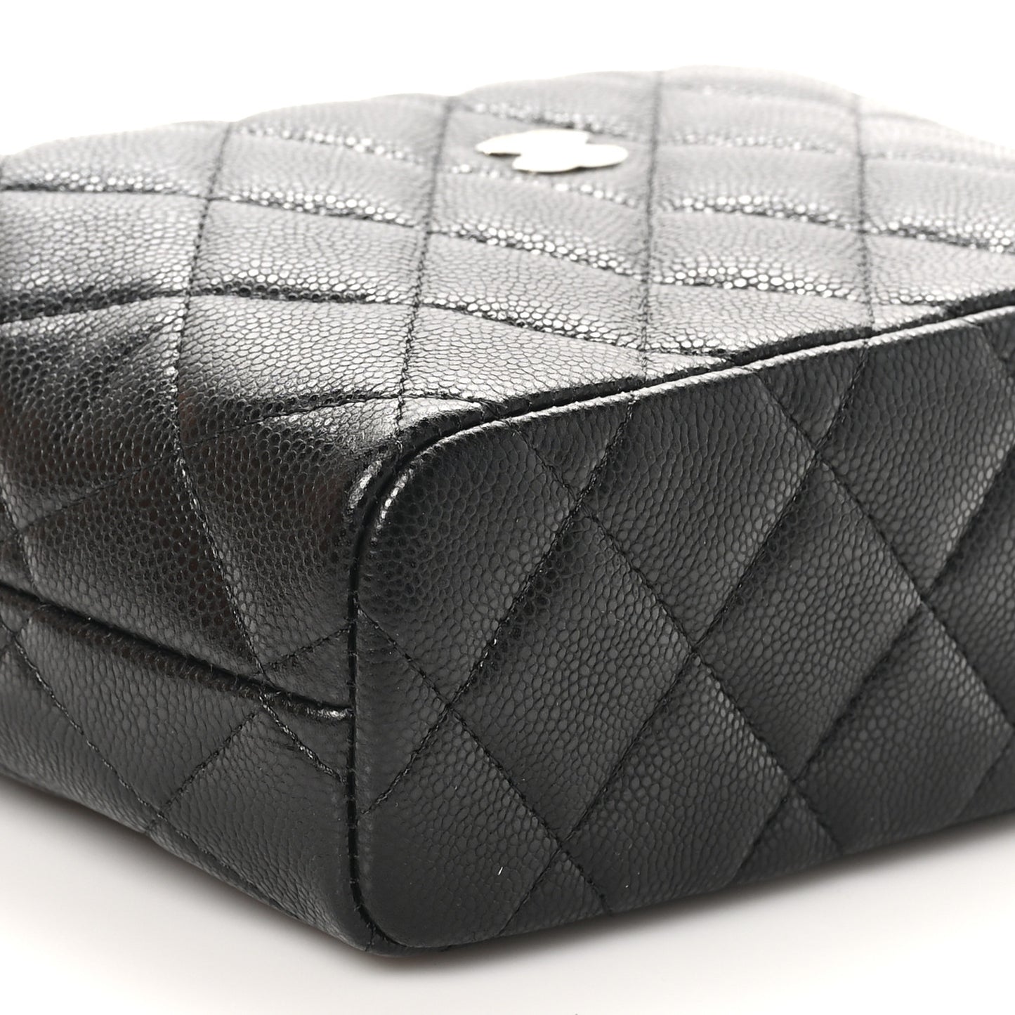 Caviar Quilted Hobo Black