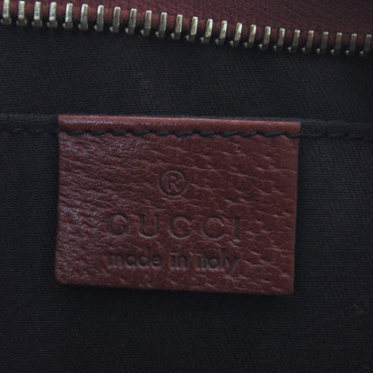 Gucci Guccissima Small Abbey Handbag Red 9 of 10