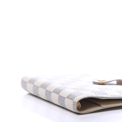 Louis Vuitton Damier Azur Small Ring Agenda Cover 6 of 10