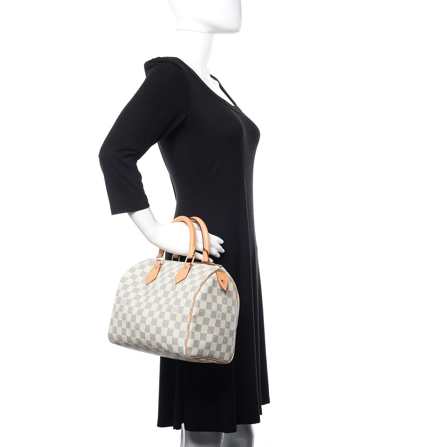 Louis Vuitton Damier Azur Speedy 25 2 of 12