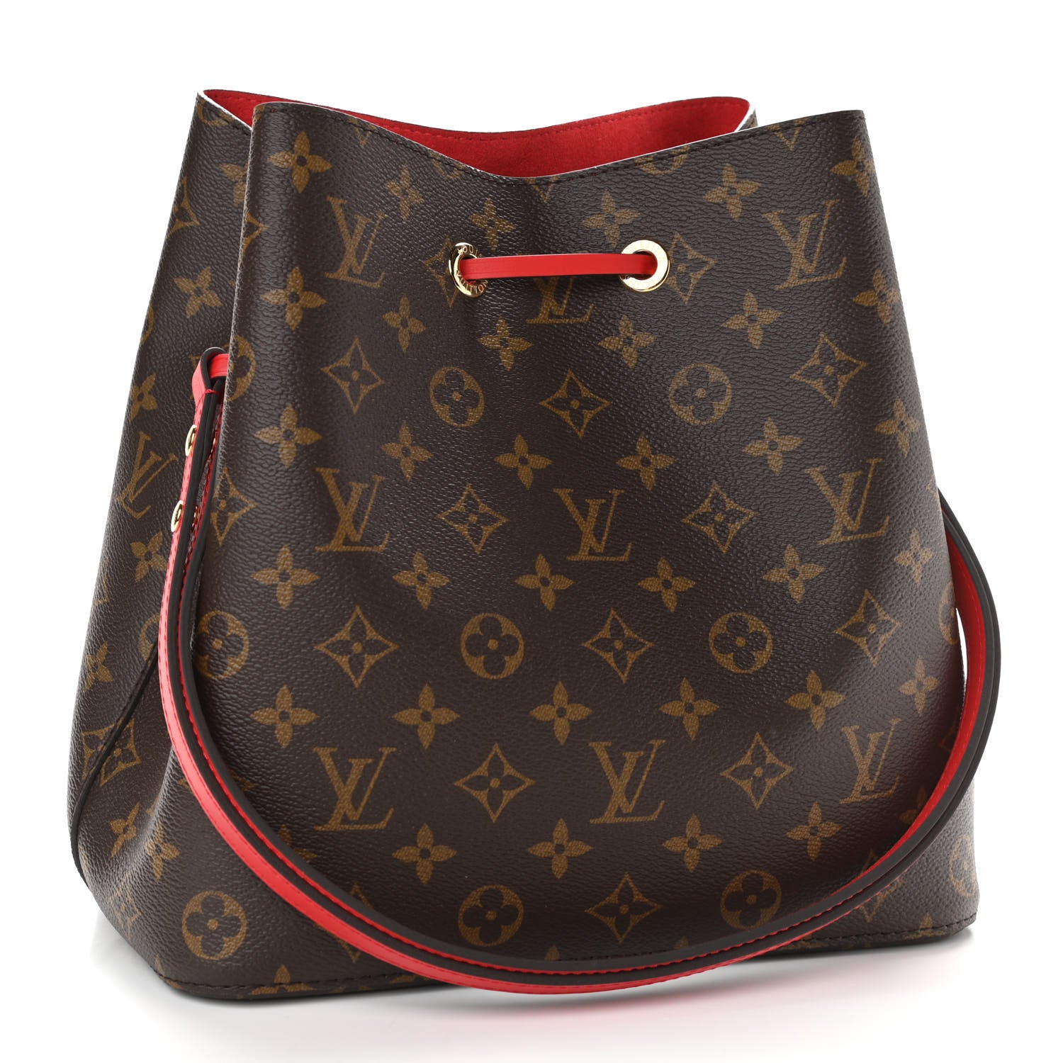 Louis Vuitton Monogram Neonoe MM Coquelicot 2 of 8