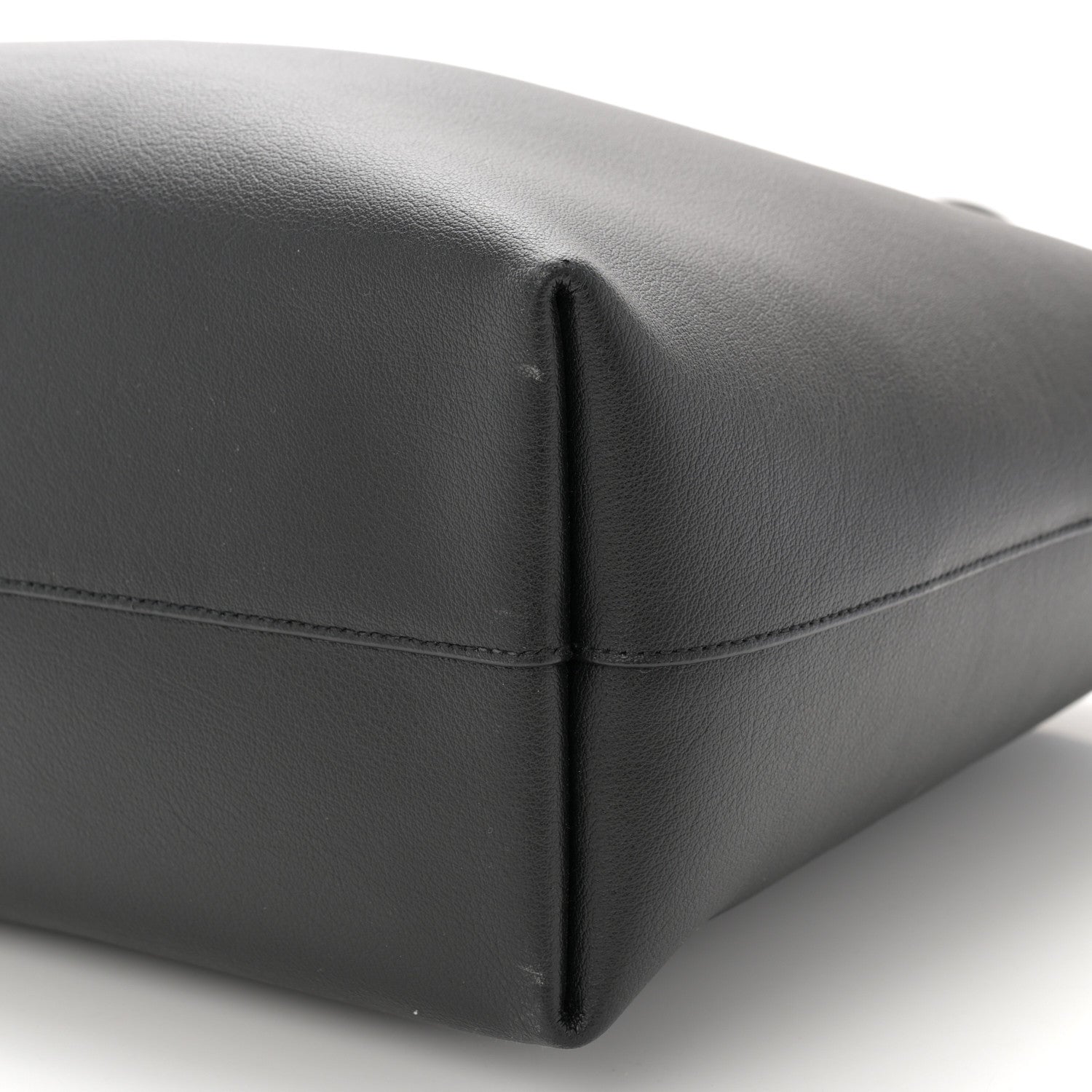 Saint Laurent Calfskin Large Shopping Tote Black 11 of 11