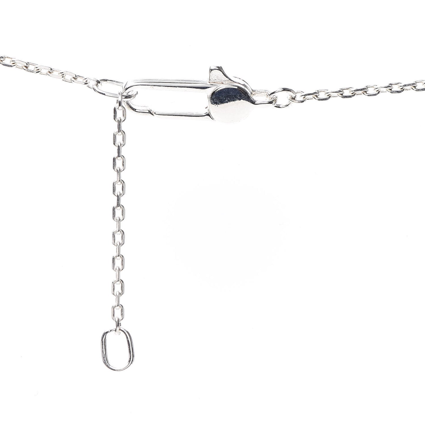 Sterling Silver Trademark Butterfly Heart Charm Pendant Necklace