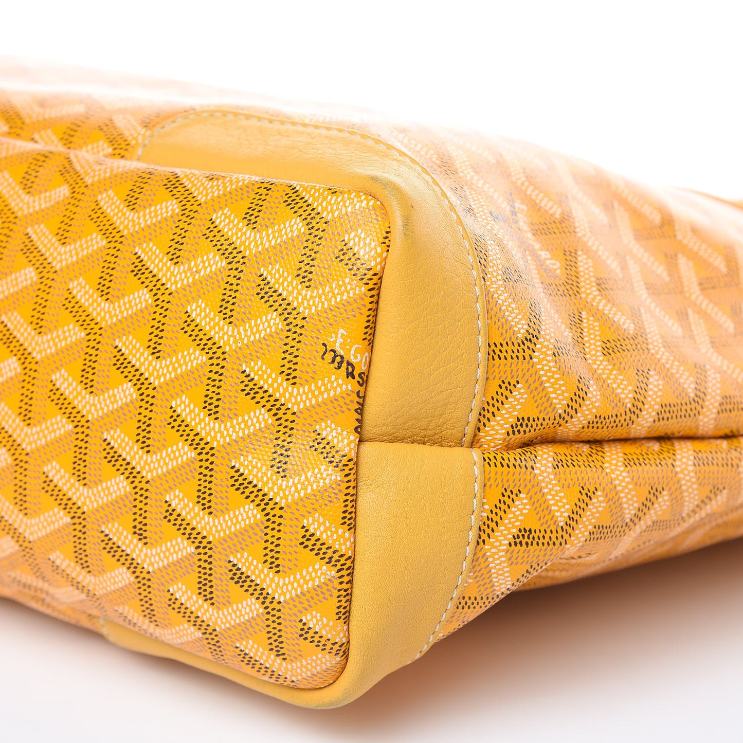 Goyardine Grenadines Hobo Yellow