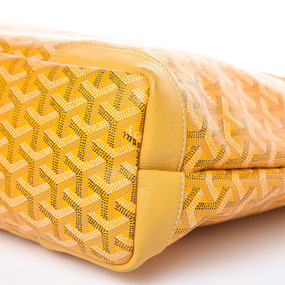 Goyard Goyardine Grenadines Hobo Yellow 9 of 11