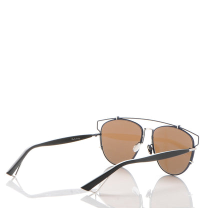 Christian Dior Technologic Sunglasses Blue Matte Black 4 of 9