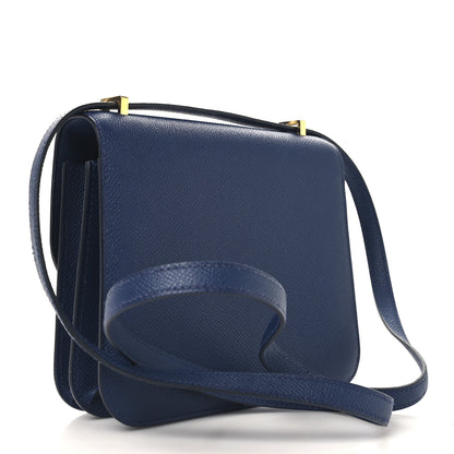 Hermes Epsom Constance 18 Bleu Saphir 4 of 13