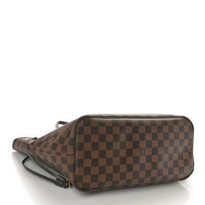 Louis Vuitton Damier Ebene Neo Neverfull MM Rose Ballerine 4 of 12