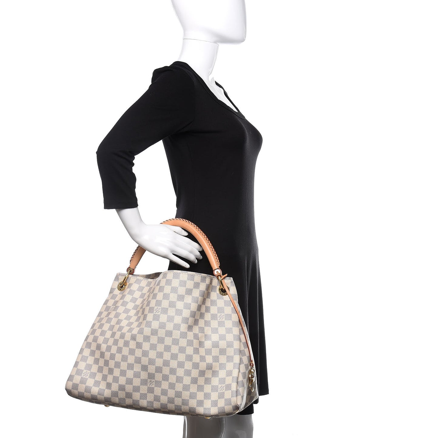 Damier Azur Artsy MM