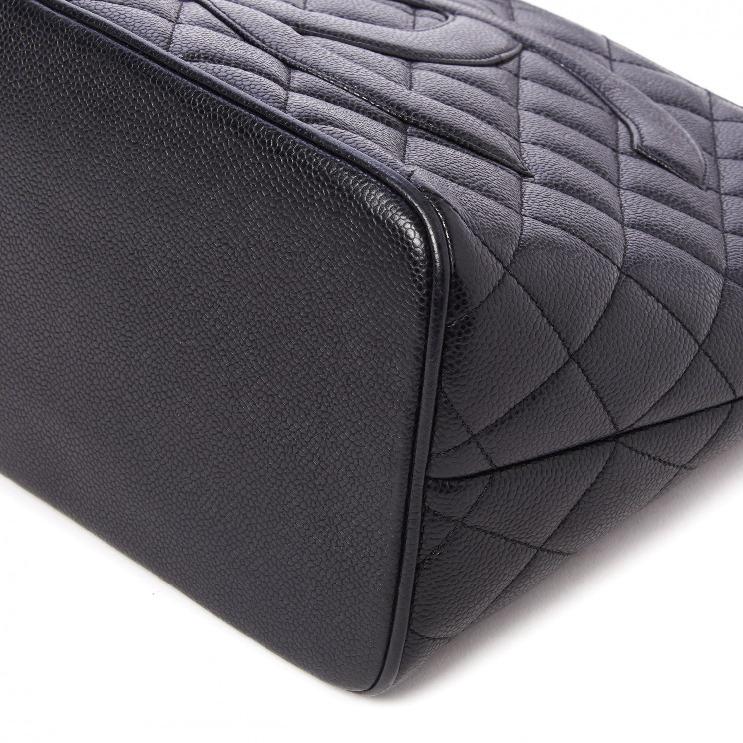 Chanel Caviar Quilted Medallion Tote Black 8 of 10