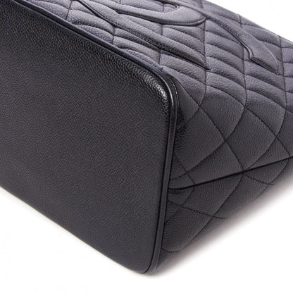 Chanel Caviar Quilted Medallion Tote Black 8 of 10