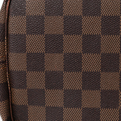 Louis Vuitton Damier Ebene Neo Neverfull MM Rose Ballerine 23 of 24