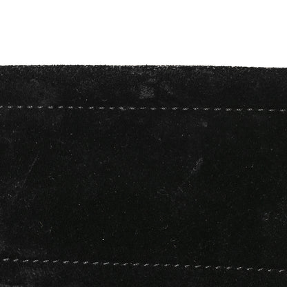 Chloe Calfskin Suede Studded Medium Faye Shoulder Bag Black 10 of 10
