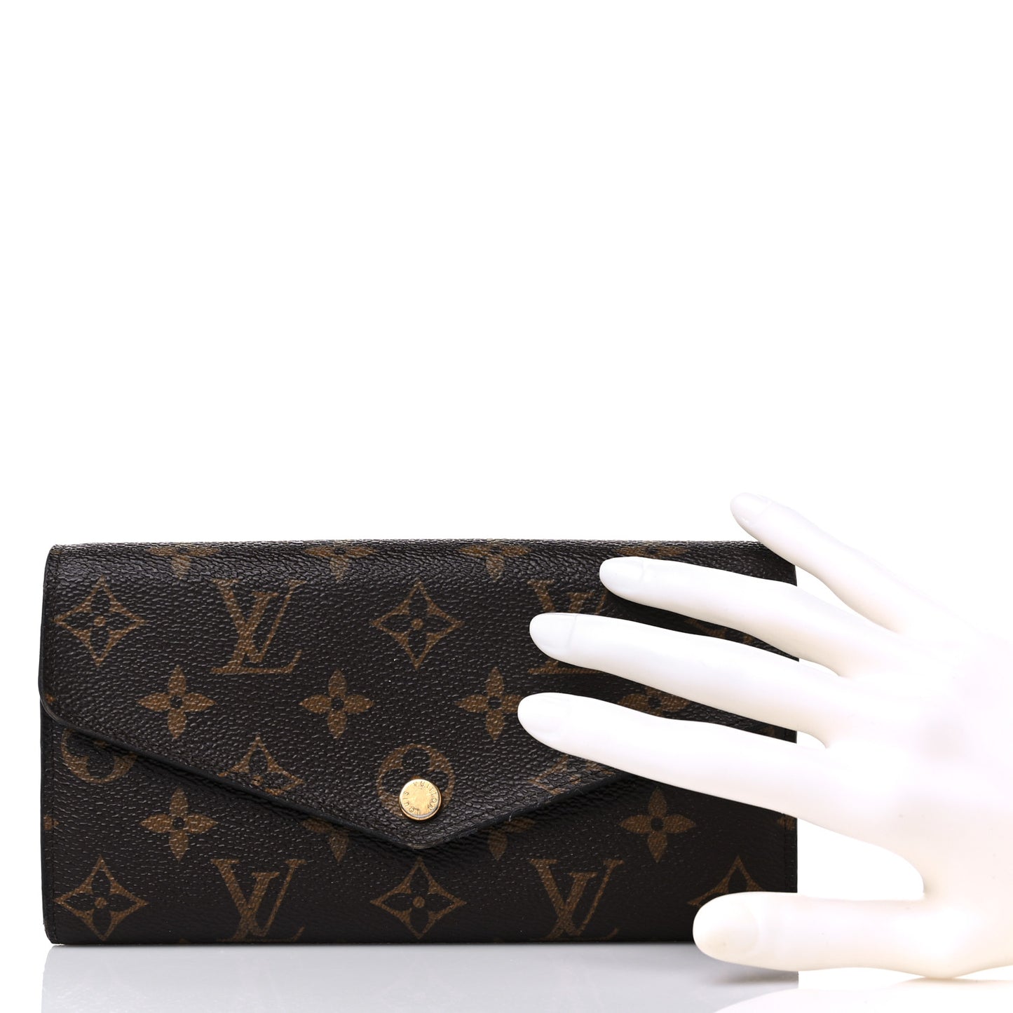 Monogram Sarah Wallet NM Rose Ballerine