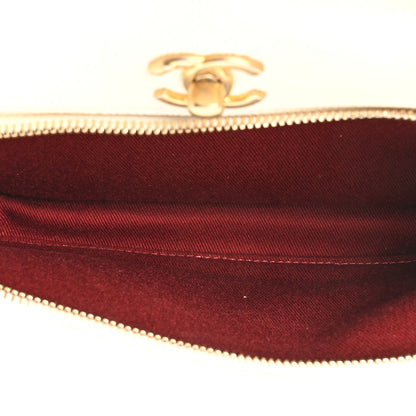 Chanel Caviar Quilted Small Business Affinity Messenger Flap White 6 of 12