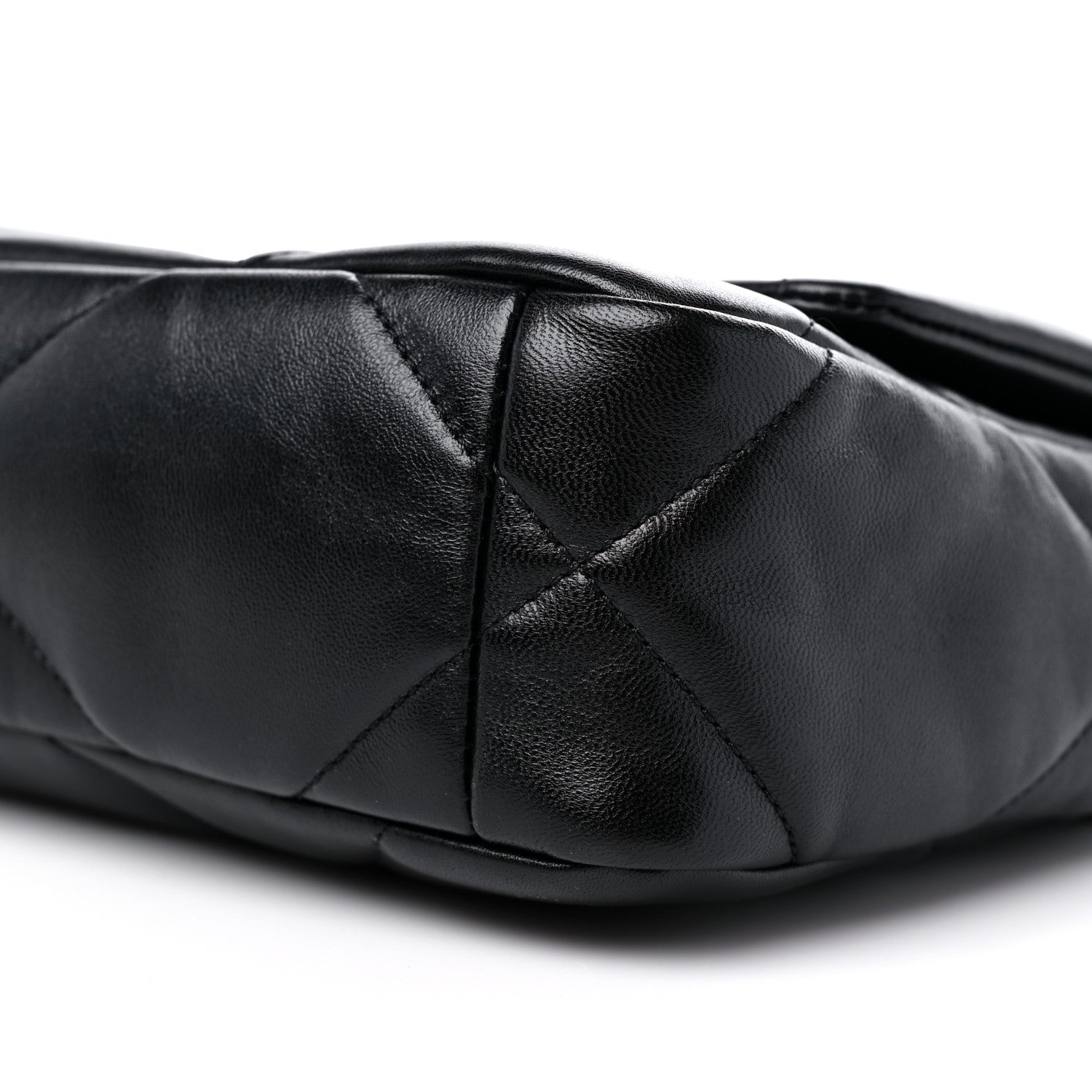 Chanel Lambskin Quilted Medium Chanel 19 Flap Black 9 of 10