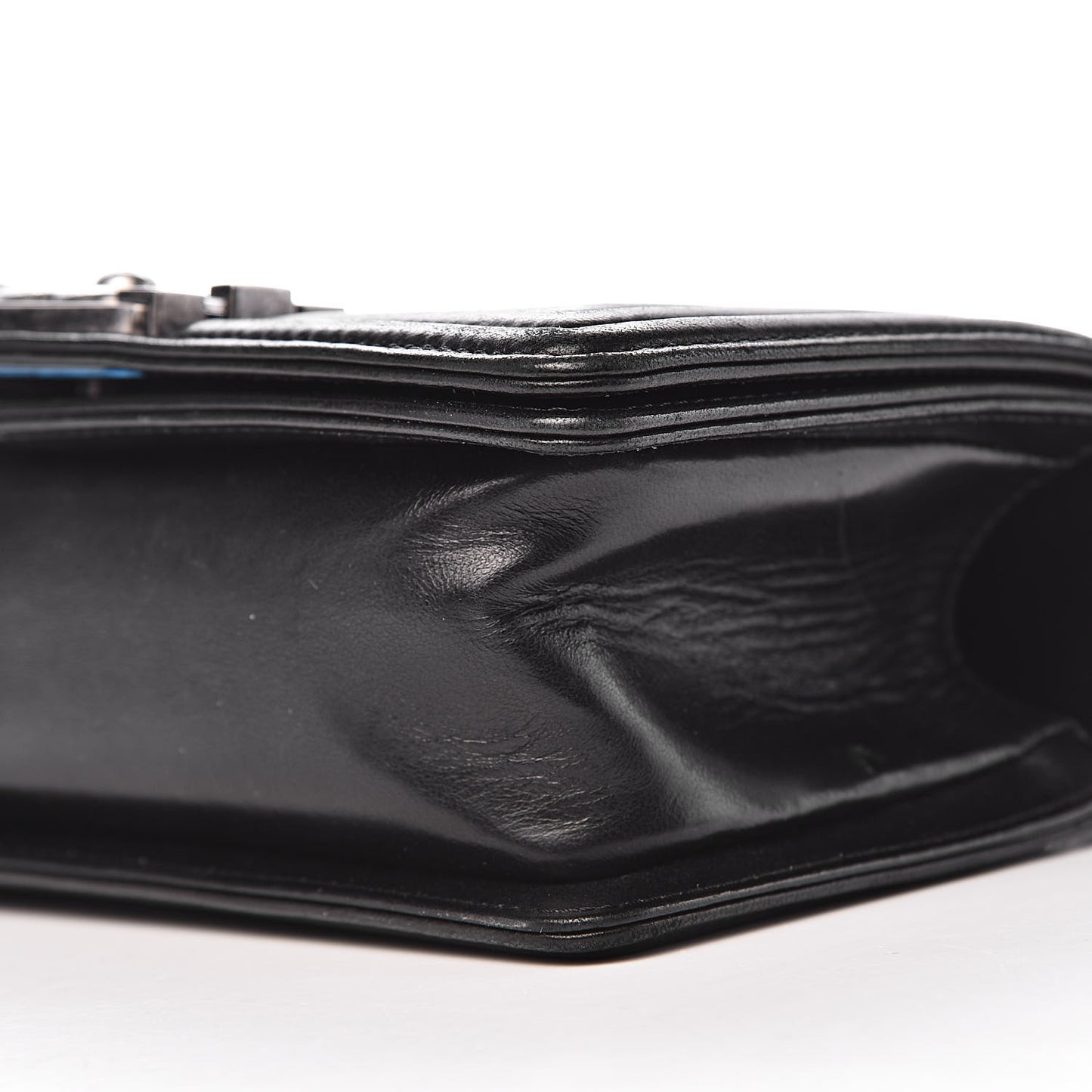 Galuchat Stingray Small Boy Flap Black