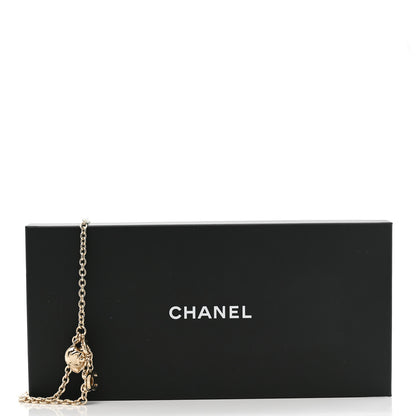 Chanel Metal Chain CC Heart Turnlock Belt Gold 5 of 5