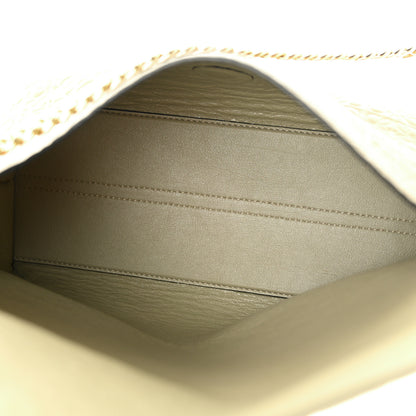 Loewe Goatskin Embossed Avenue Shoulder Bag Green 5 of 10