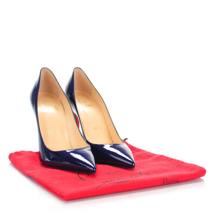Christian Louboutin Patent Decollete 554 100 Pumps 35 Purple Pop 7 of 7