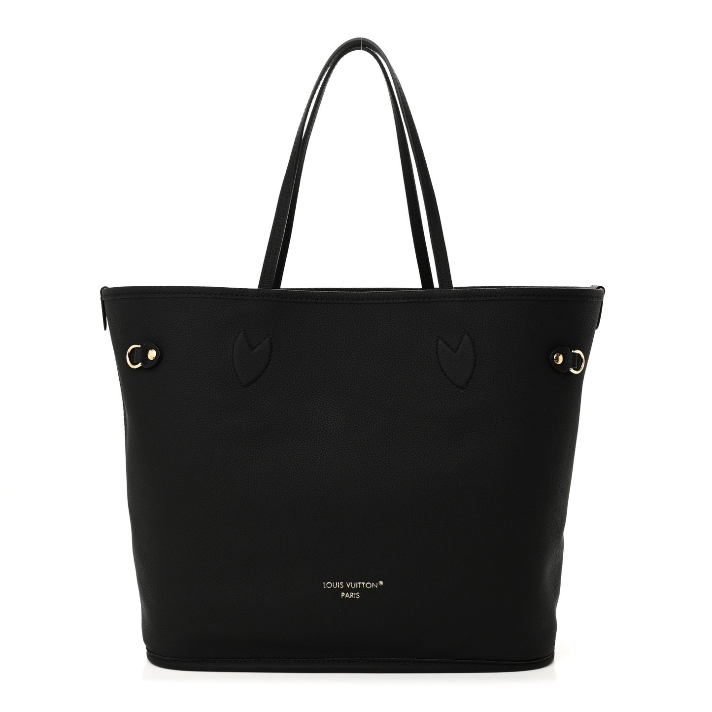 Monogram Calfskin Neo Neverfull Inside Out MM Black