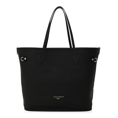 Louis Vuitton Monogram Calfskin Neo Neverfull Inside Out MM Black 3 of 17