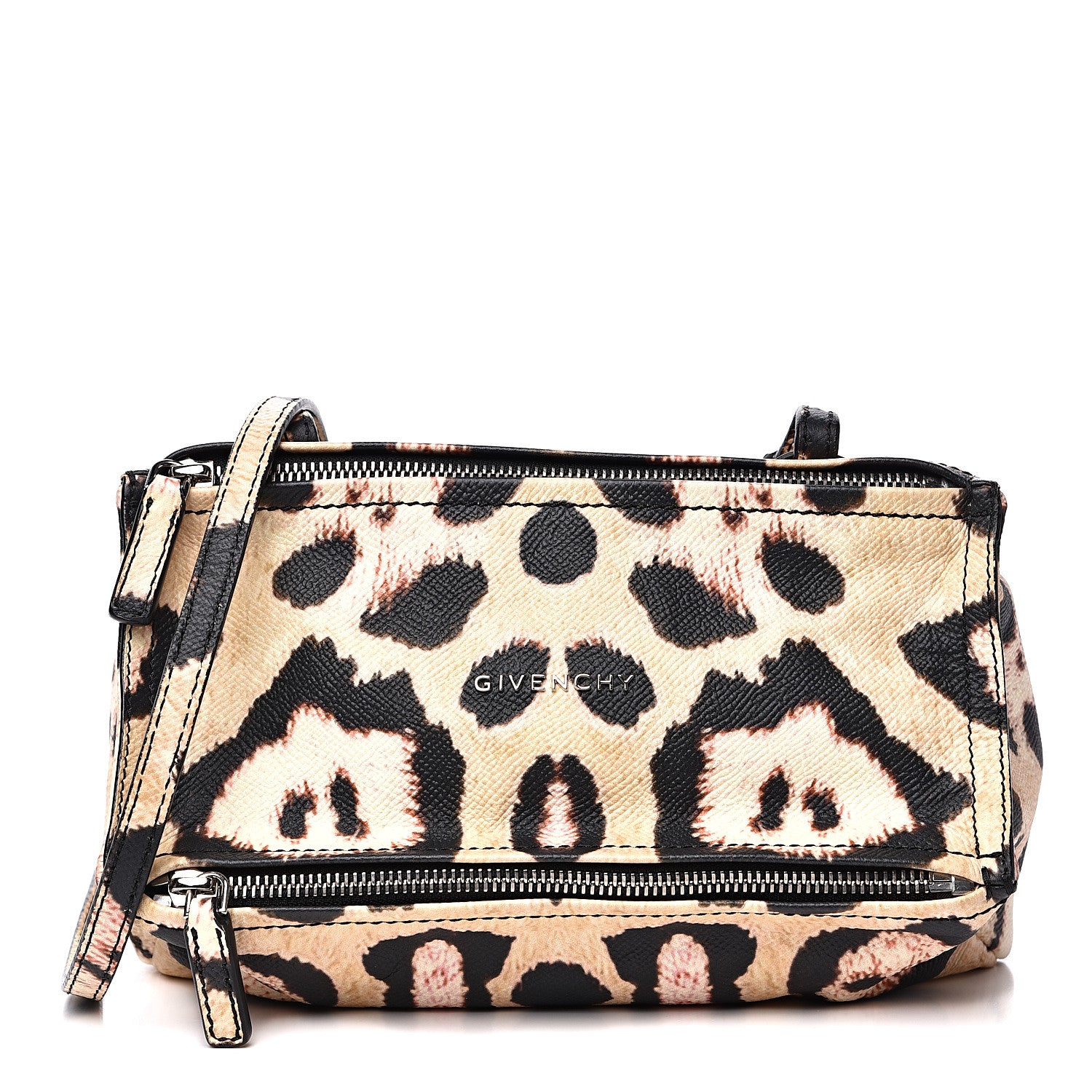 Givenchy Calfskin Jaguar Print Mini Pandora Multicolor 1 of 8