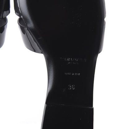 Saint Laurent Vitello Vernice Nu Pied 05 Sandal 36 Fog 6 of 10