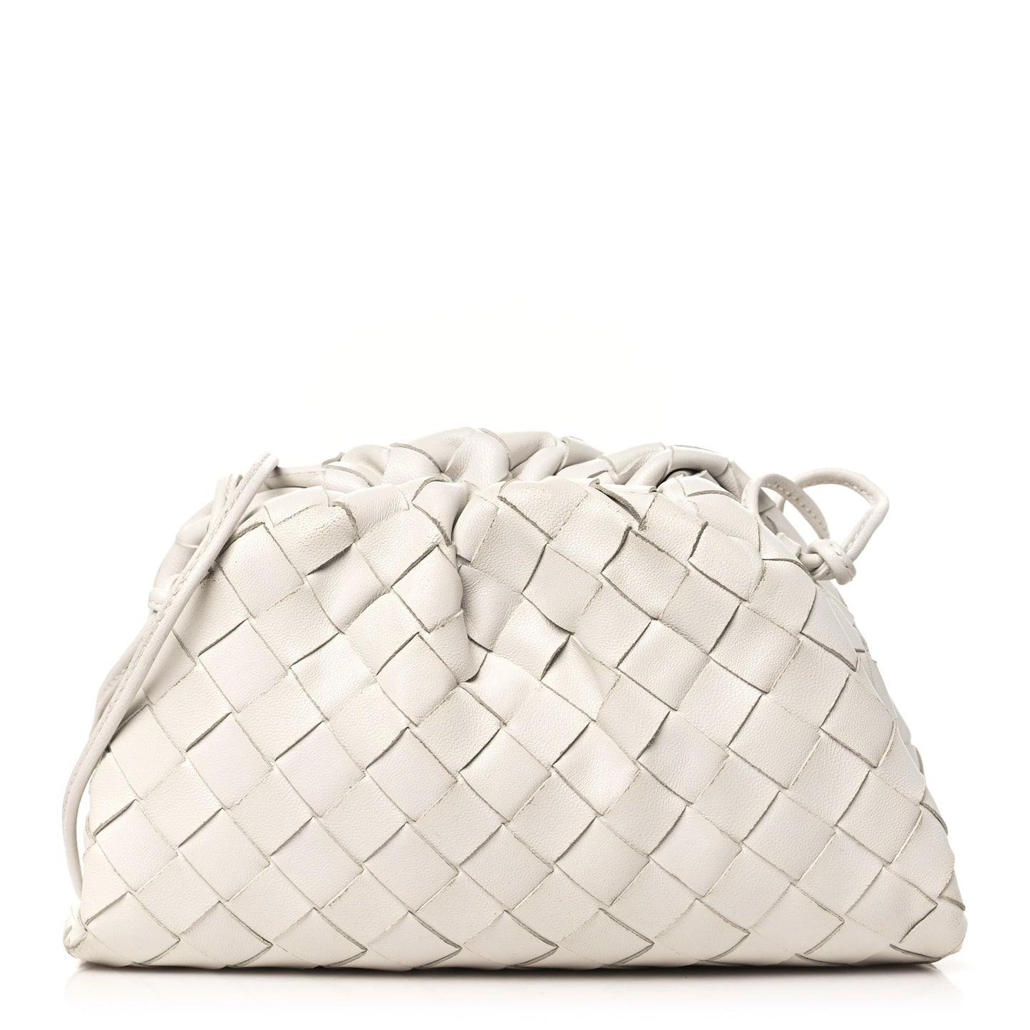 Nappa Intrecciato The Mini Pouch Chalk