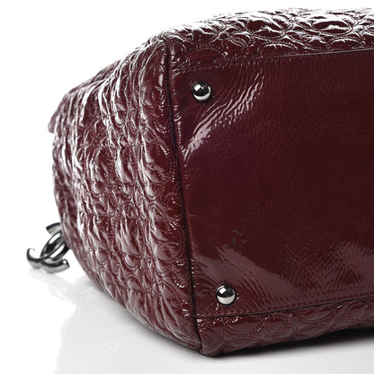 Chanel Vinyl Rock in Moscow Tote Bordeaux 10 of 11