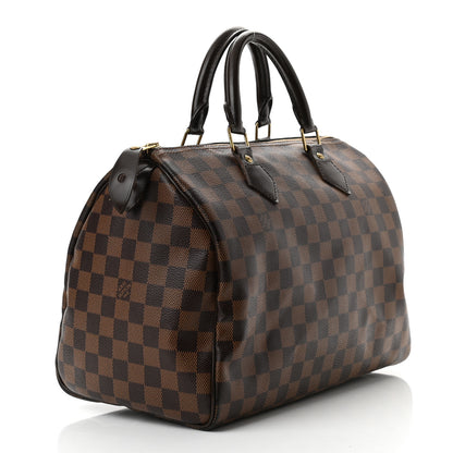 Louis Vuitton Damier Ebene Speedy 30 3 of 11