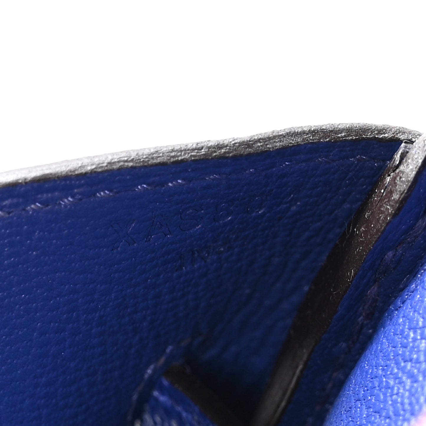 Epsom Birkin 35 Bleu Electrique