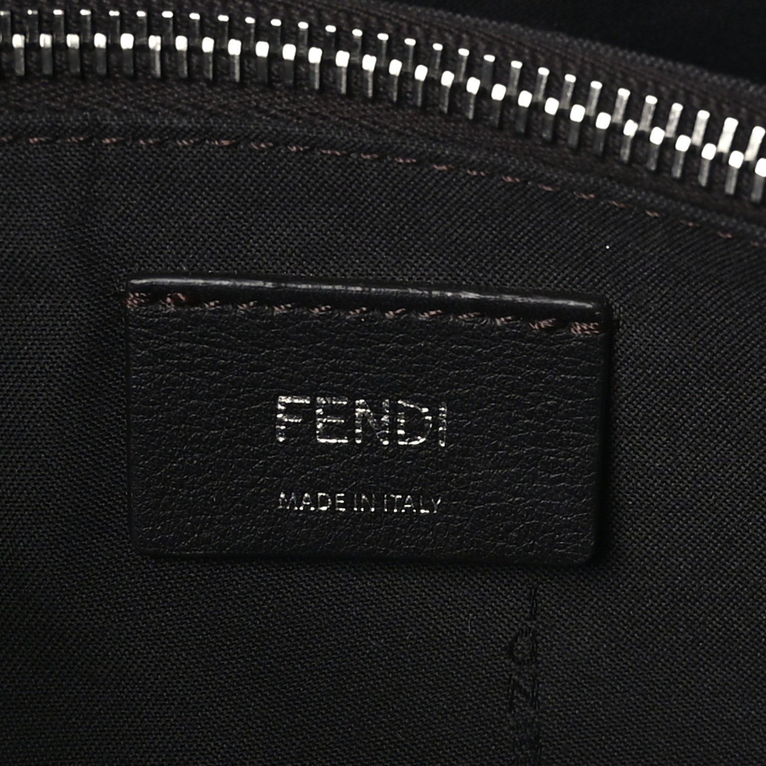 Fendi Vitello King Logo Embossed Medium By The Way Boston Bag Cuoio 6 of 11