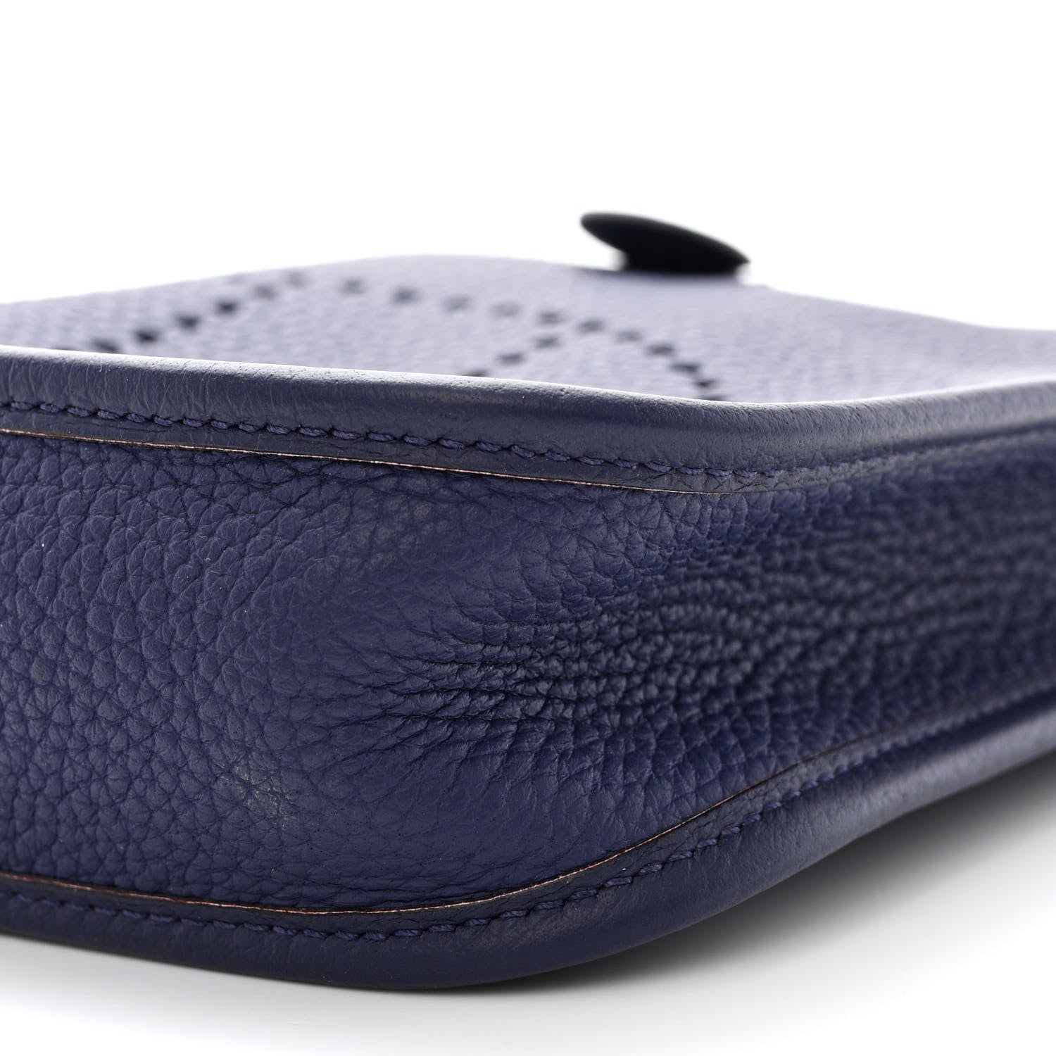 Hermes Taurillon Clemence Amazone Evelyne TPM Bleu Encre 10 of 11