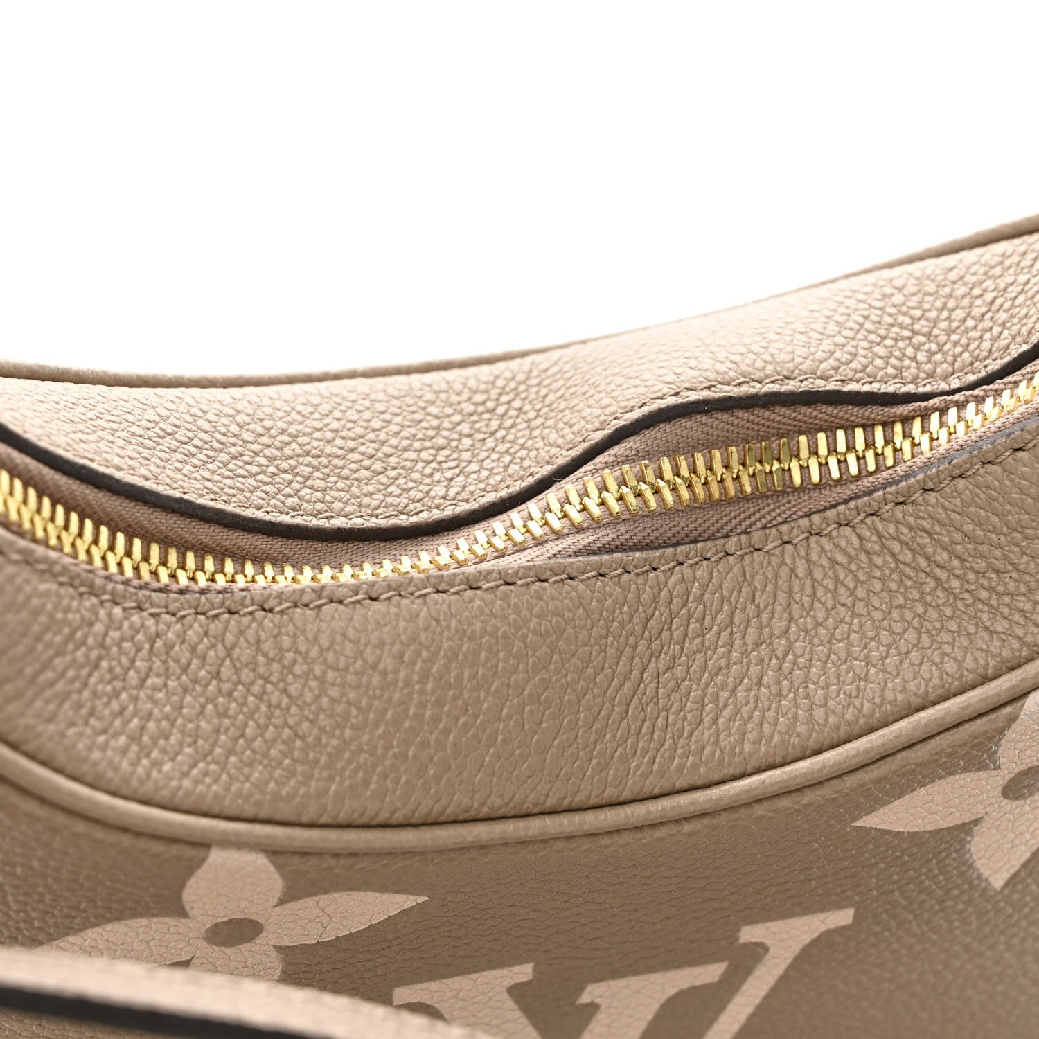 Louis Vuitton Empreinte Monogram Giant Bagatelle NM Tourterelle Creme 10 of 10