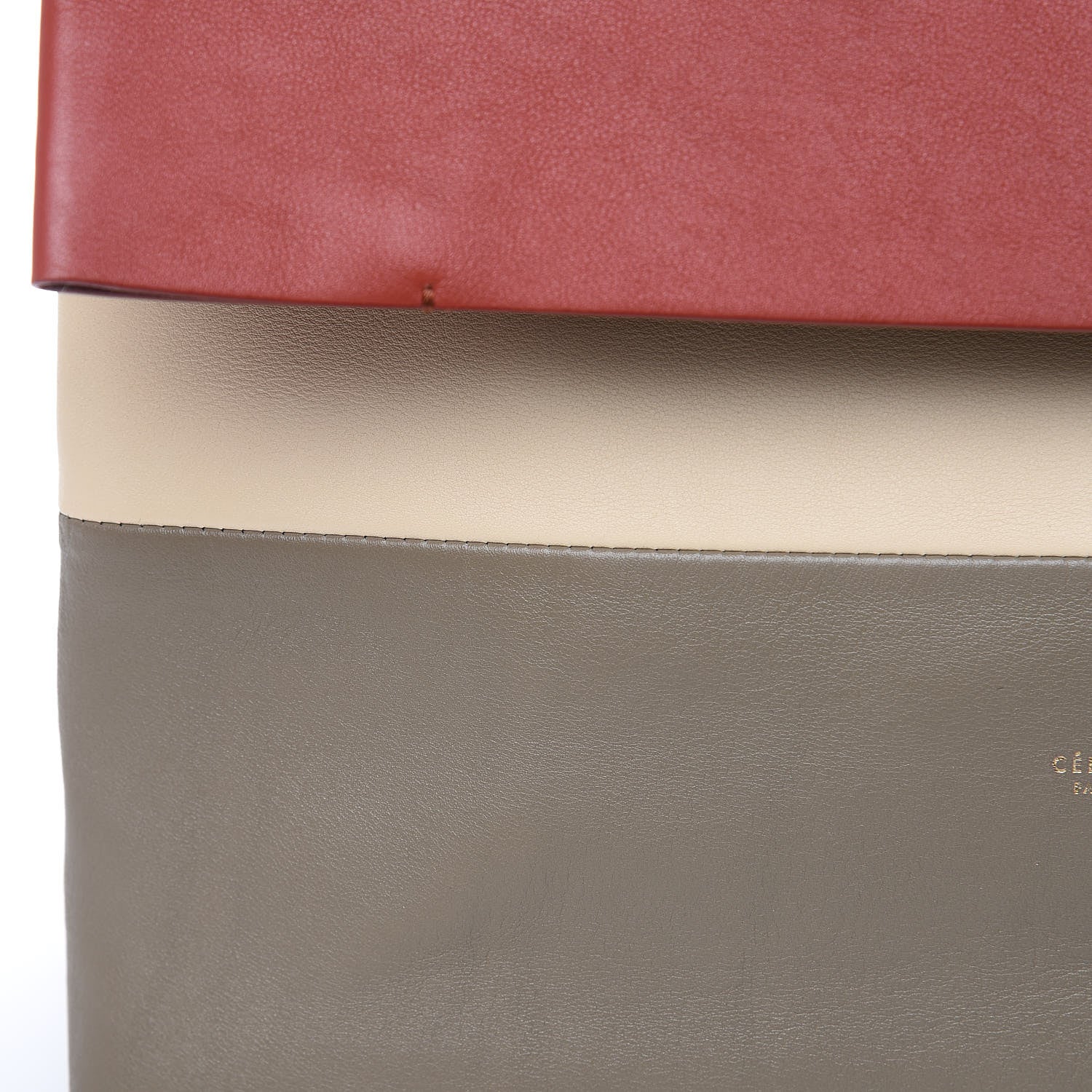 Celine Calfskin All Soft Shoulder Bag Lipstick 7 of 14
