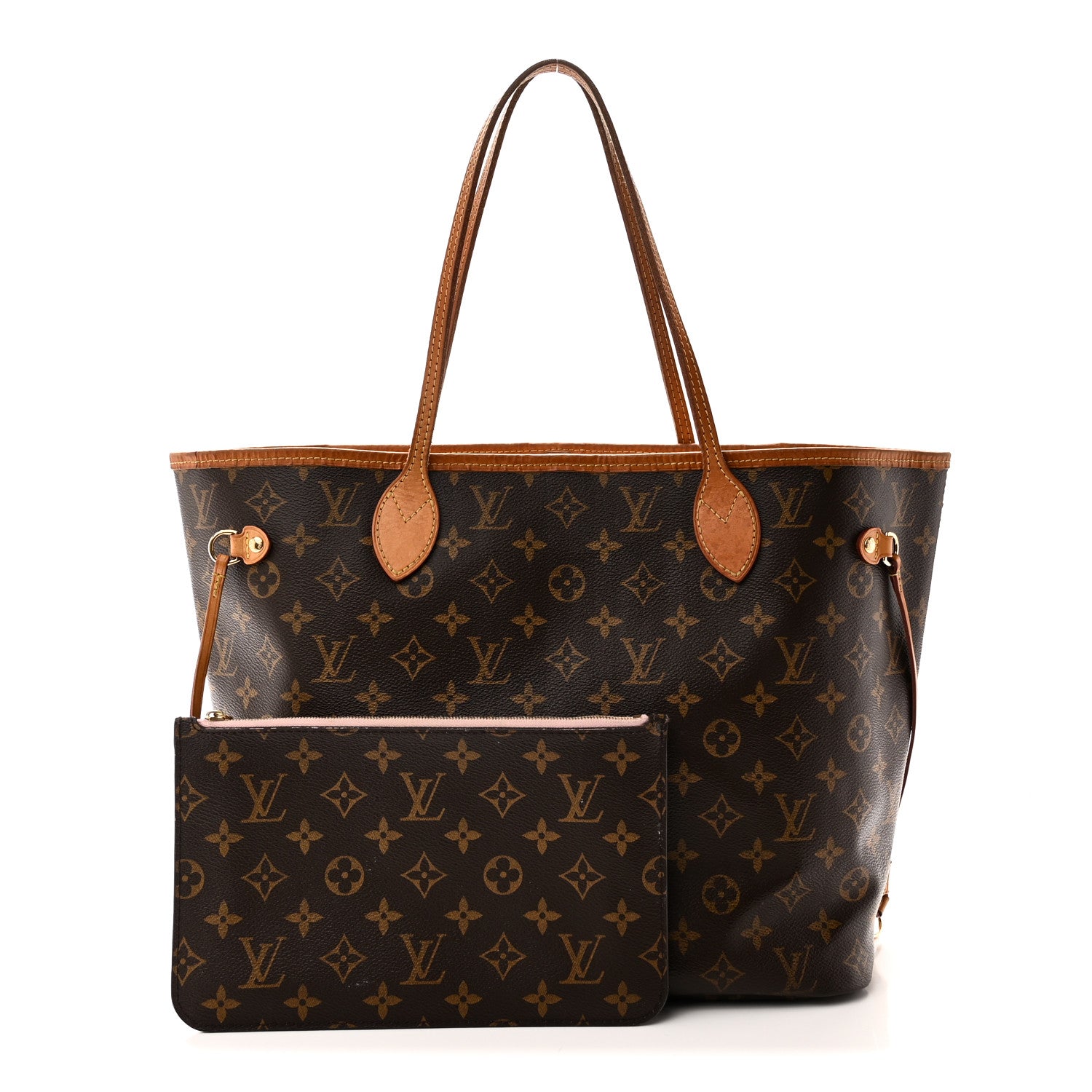 Louis Vuitton Monogram Neo Neverfull MM Rose Ballerine 3 of 11