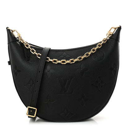 Louis Vuitton Empreinte Monogram Giant Loop Hobo Black 1 of 11