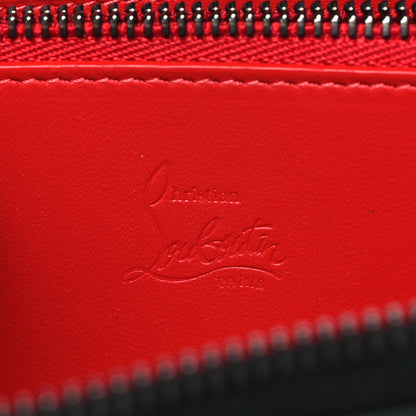 Christian Louboutin Calfskin Padded Loubinthesky Embossed Wallet Black 6 of 6