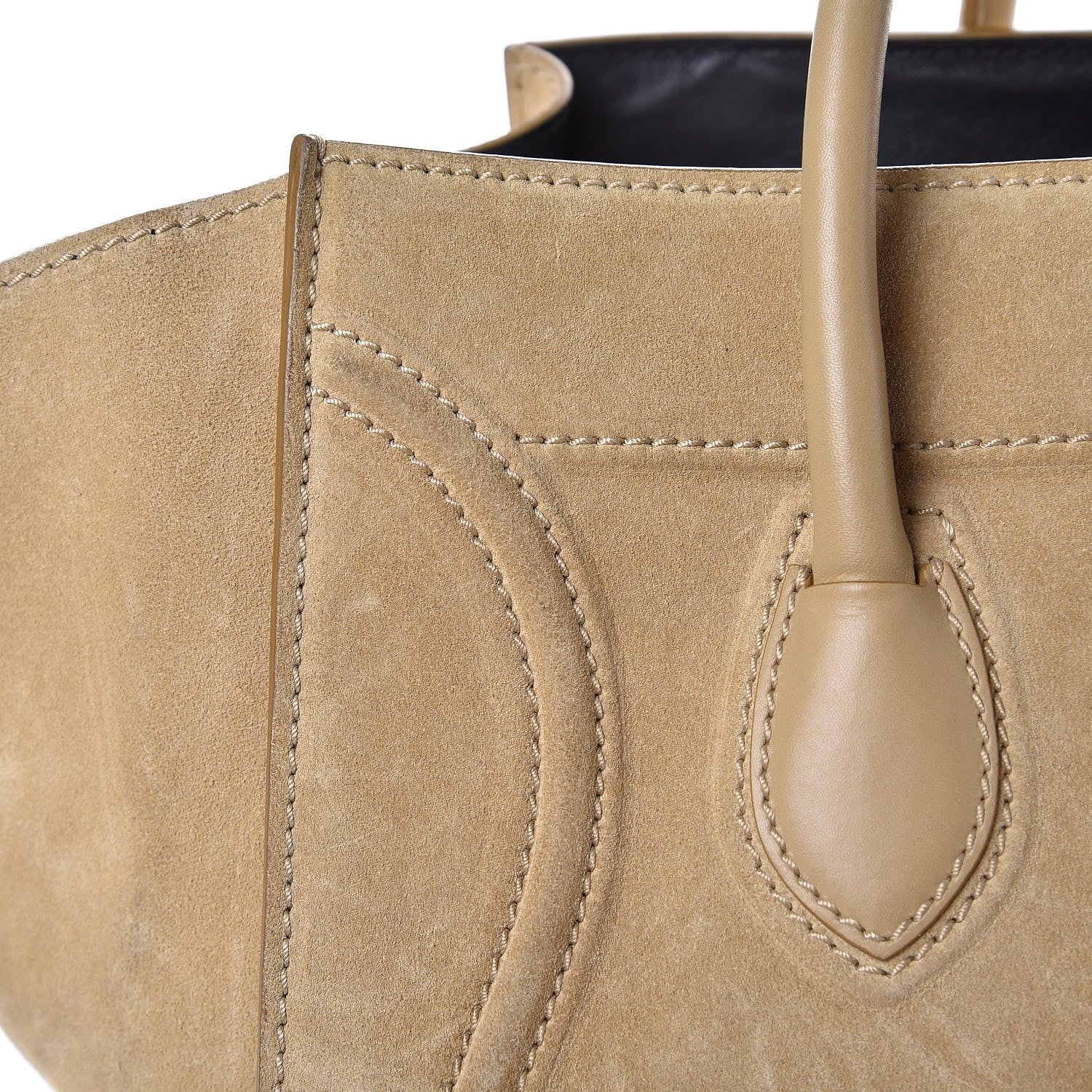 Celine Suede Medium Phantom Luggage Dune 11 of 19
