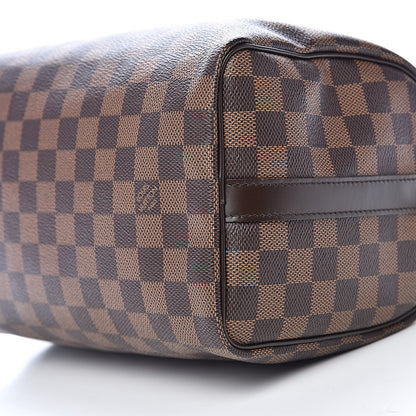 Louis Vuitton Damier Ebene Speedy Bandouliere 25 10 of 11