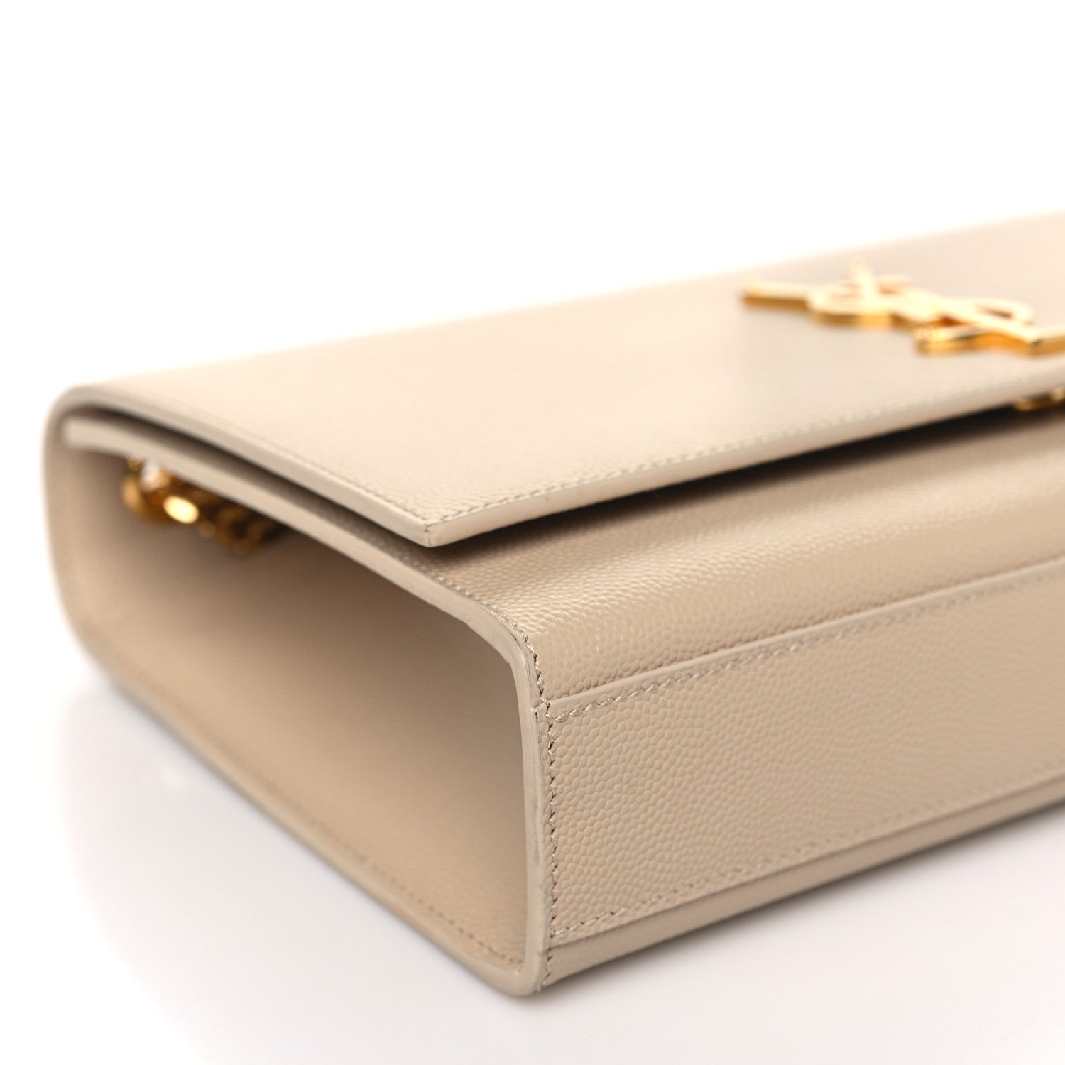 Saint Laurent SAINT LAURENT Grain De Poudre Medium Monogram Kate Satchel Nude Powder 7 of 8