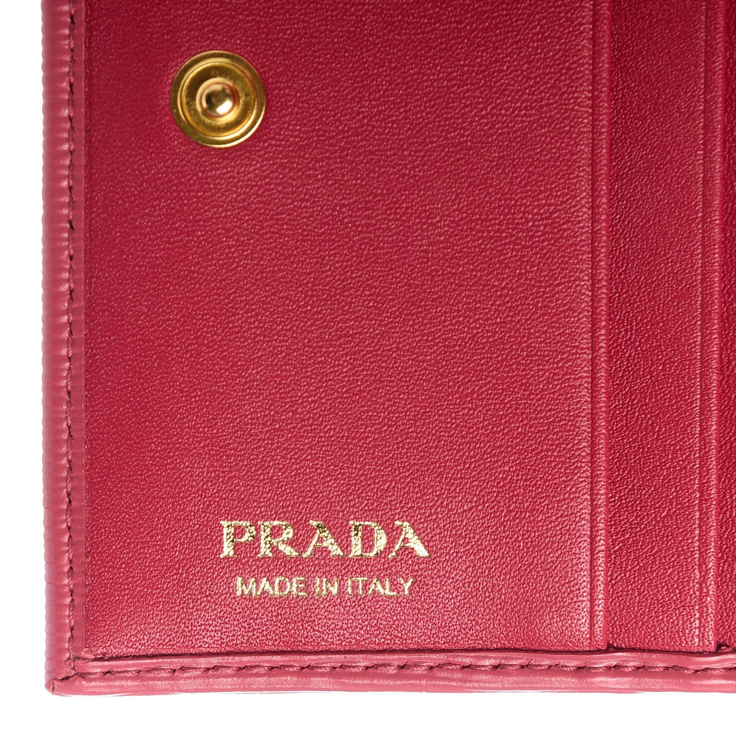 Prada Vitello Move Bifold Wallet Peonia 6 of 8