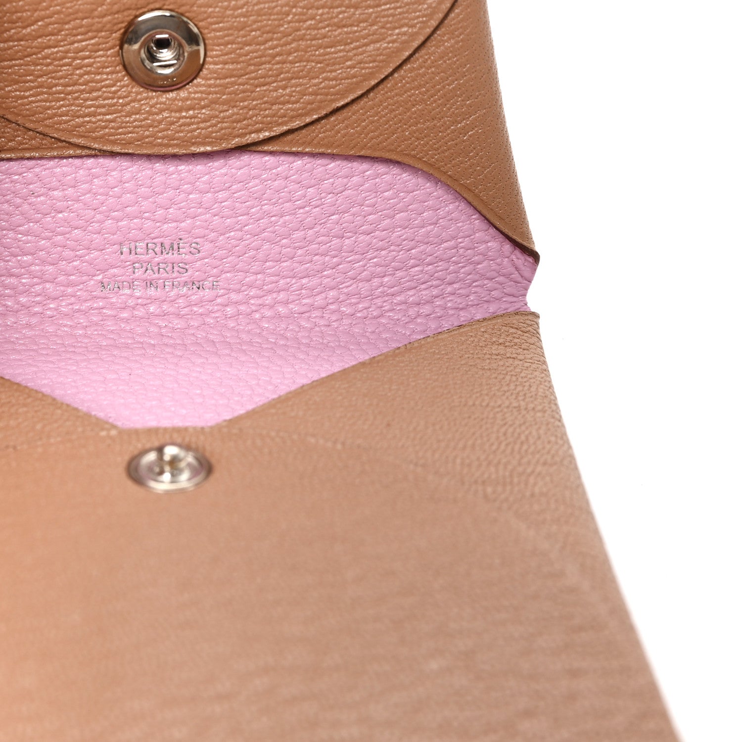 Hermes Chevre Mysore Bastia Verso Coin Purse Quebracho Mauve Sylvestre 6 of 7