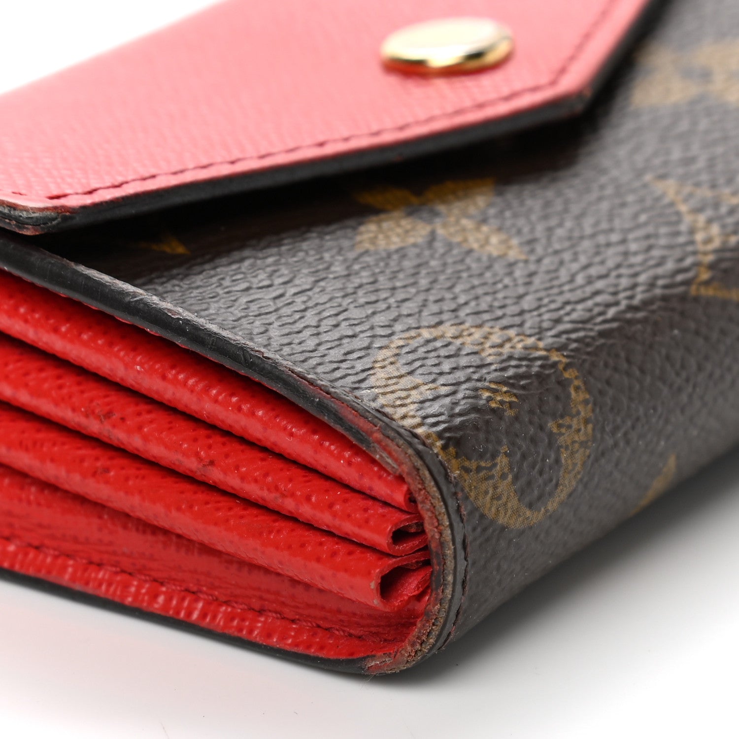Louis Vuitton Monogram Sarah Multicartes Coquelicot 10 of 12